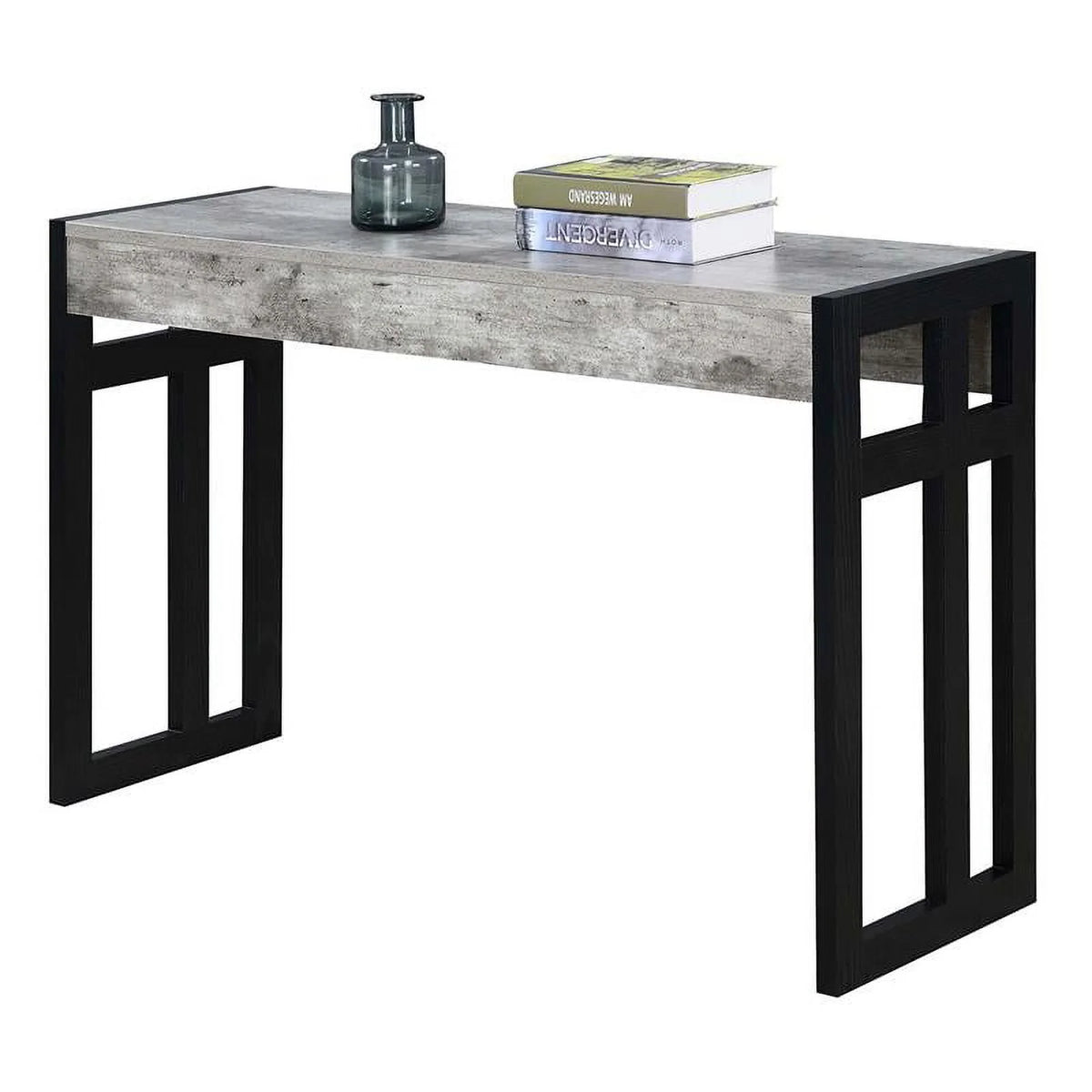 Black Wood Console Table U200