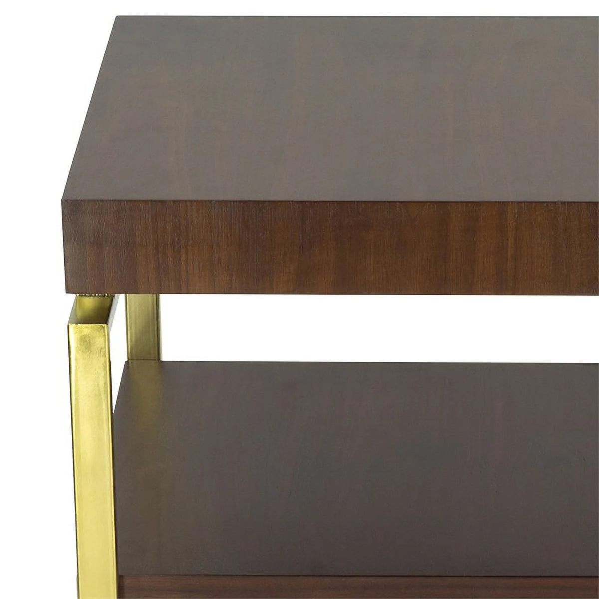 Chairside Table Rich Nut Brown X874