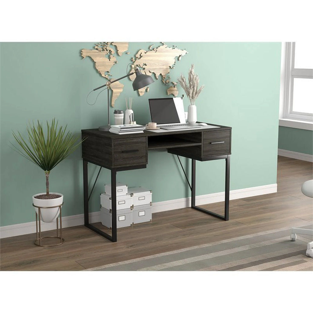 Black Metal Computer Desk S2933