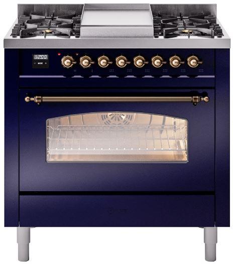 Blue Dual Fuel Natural Gas Range C5757