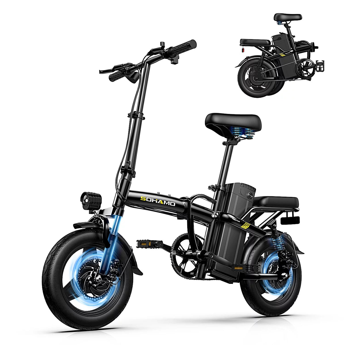 Folding Electric Bike 400W 48V 13Ah Z73178