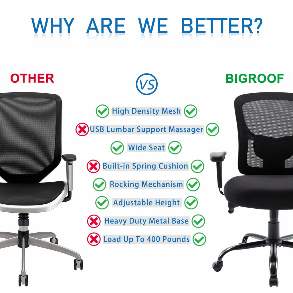 Black Adjustable Mesh Ergonomic Office Chair G20749