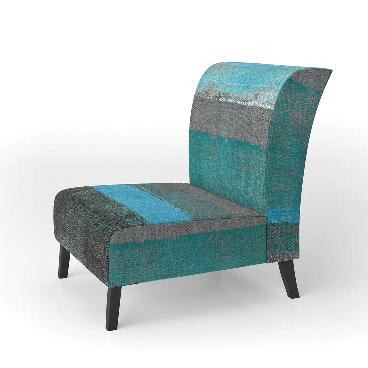 Upholstered Modern Accent Chair and Arm Chair D23082