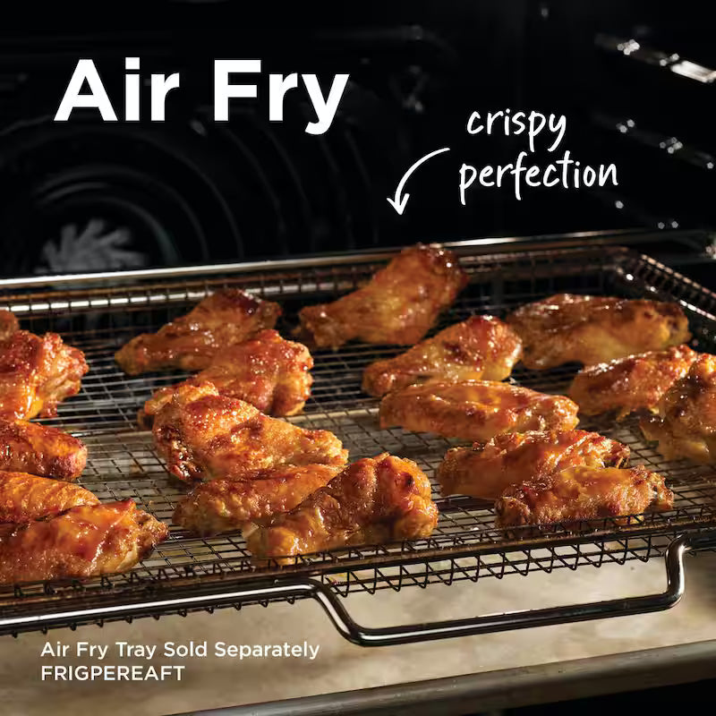 30 in. Double Electric Built-In Wall Oven in Stainless Steel with Air Fry L16124