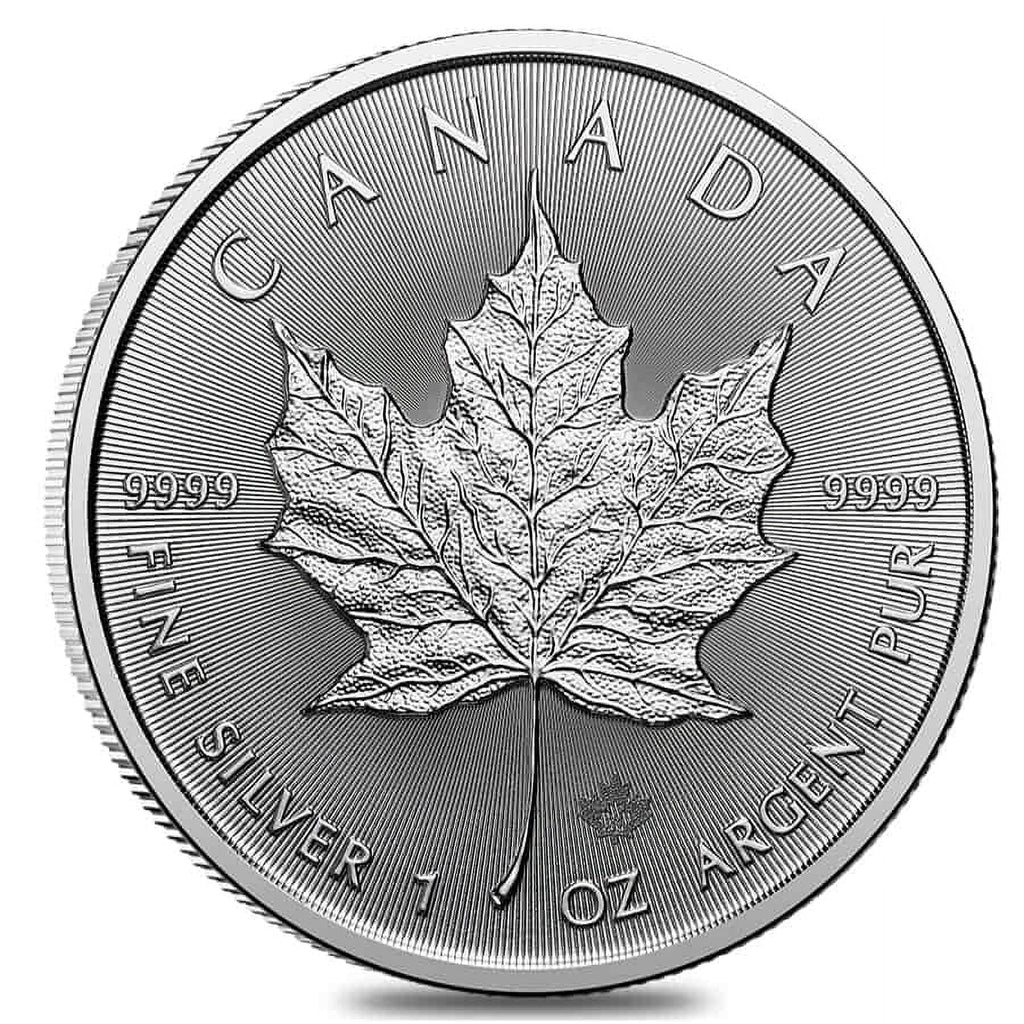 1 oz Canadian Silver Maple Leaf Coin D3440