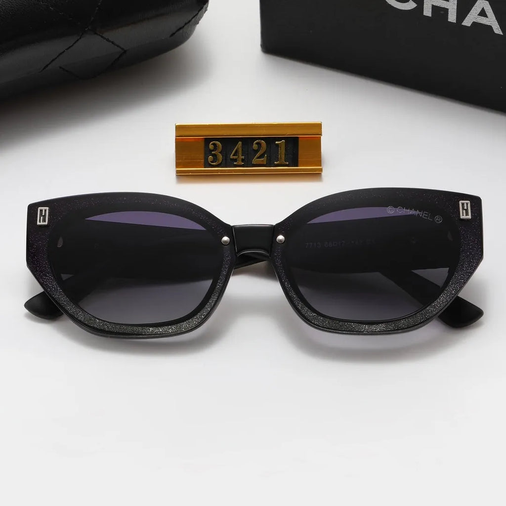 Silver Frosted Frame Polarized Sunglasses Z60231
