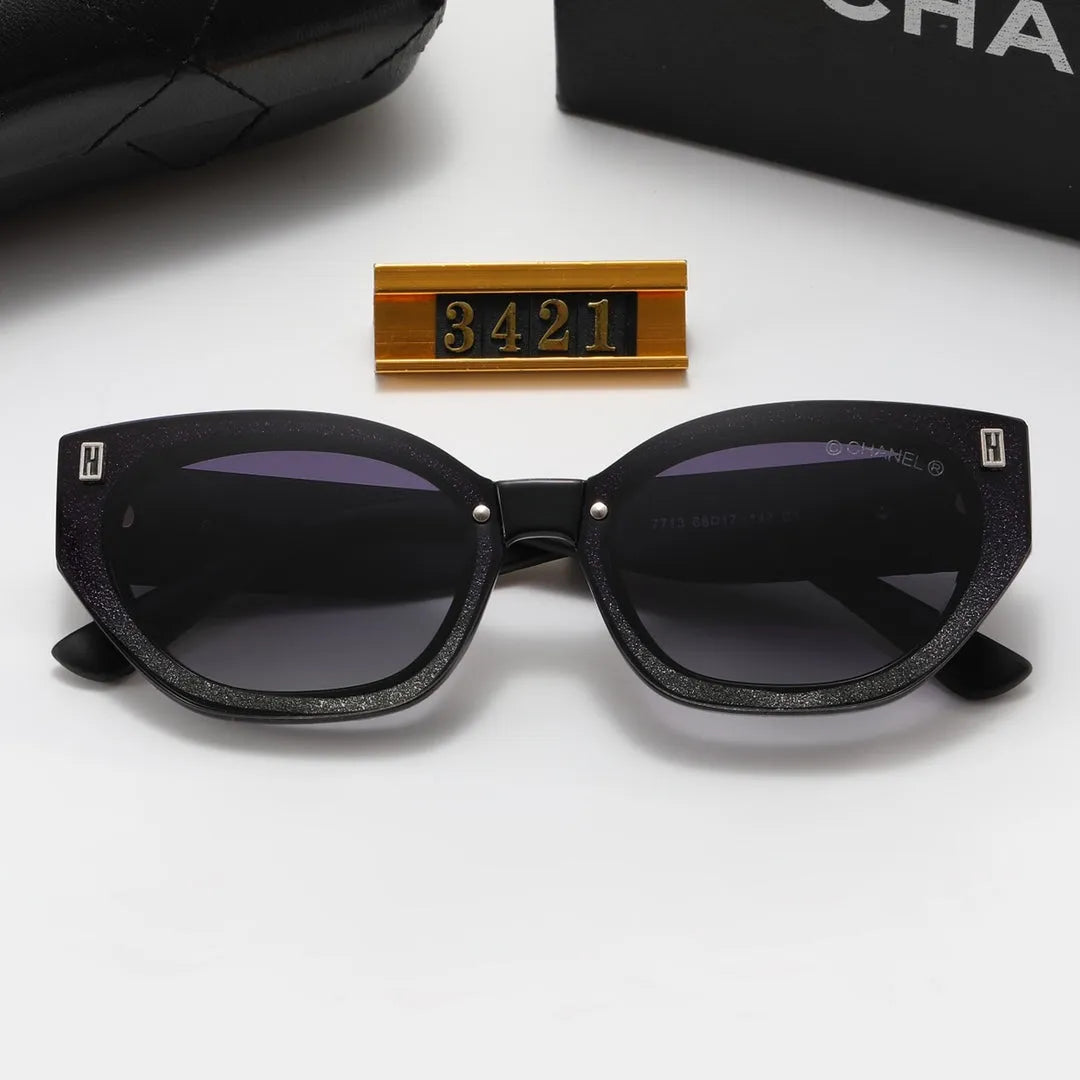 Silver Frosted Frame Polarized Sunglasses Z60231