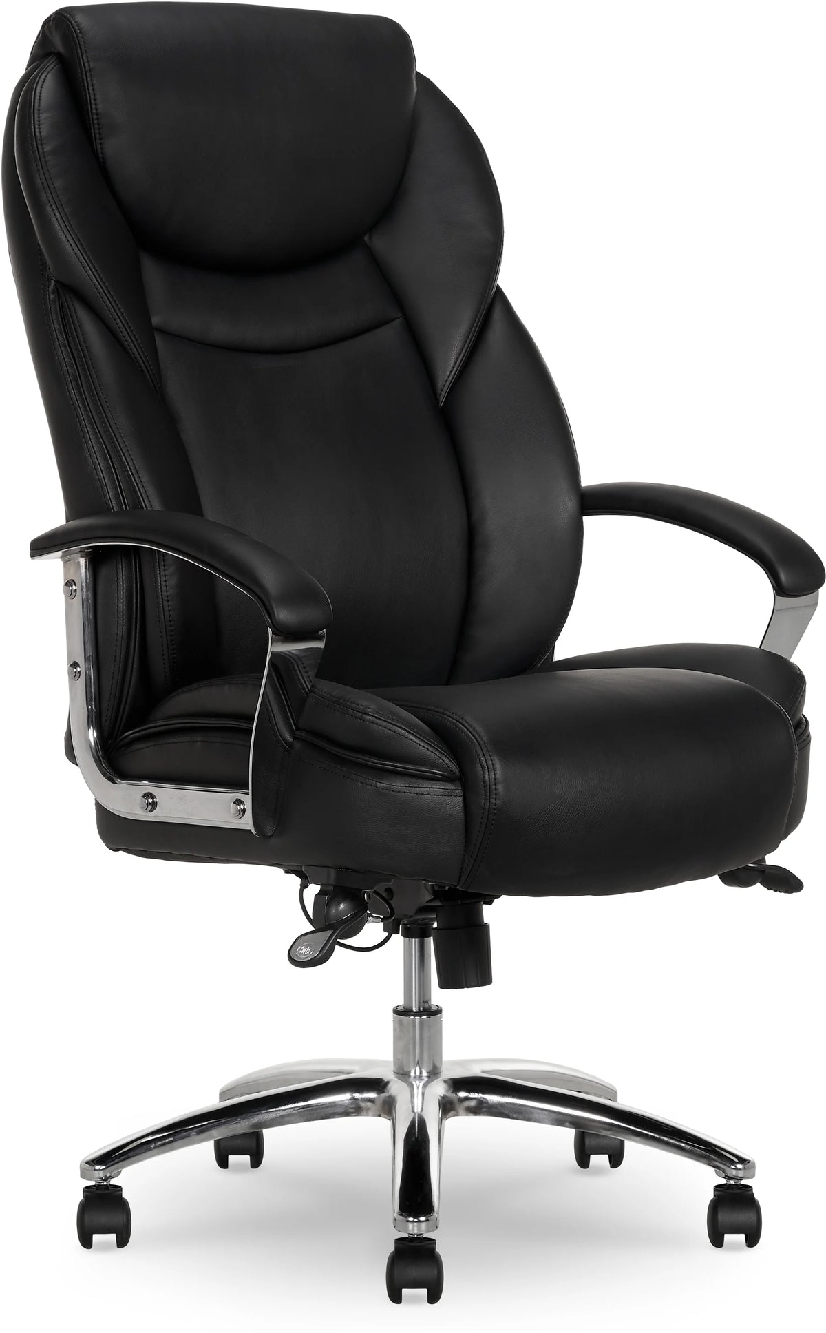 Black Bonded Leather Big & Tall Office Chair E30500