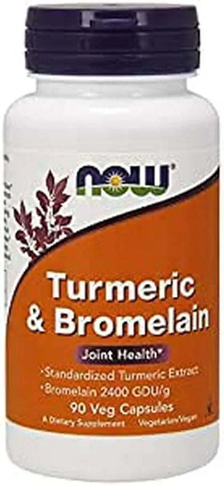 Turmeric & Bromelain 90 vcaps Y45580