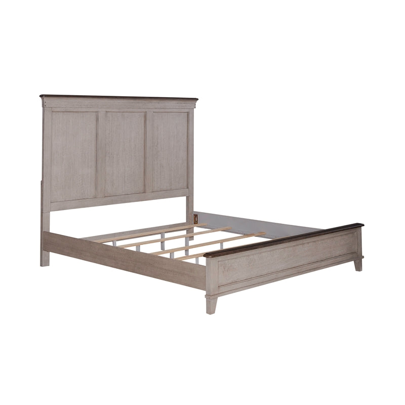 King Panel Bed D637