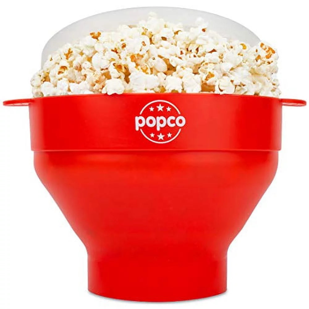 Silicone Microwave Popcorn Popper with Handles B483323
