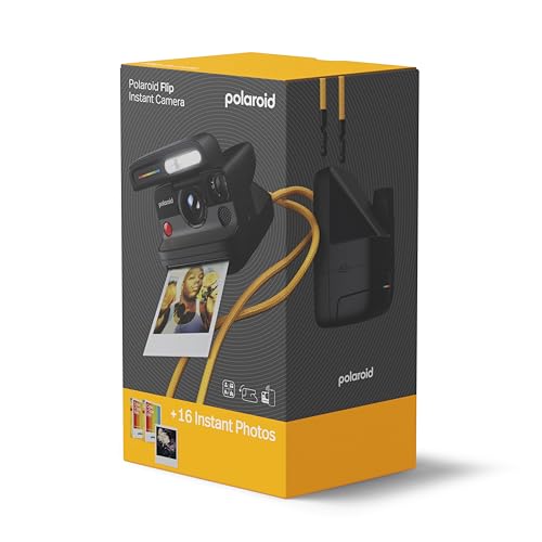 Black Instant Camera with Color Film Bundle D75047