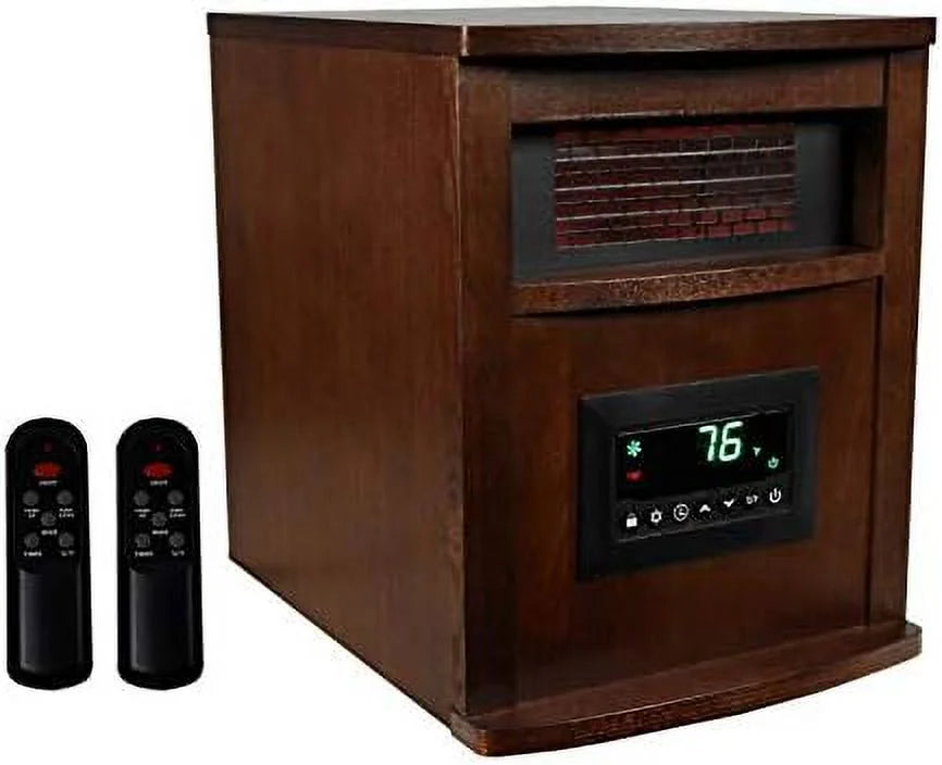 1500W Portable Infrared Quartz Space Heaters (Pair) S1691