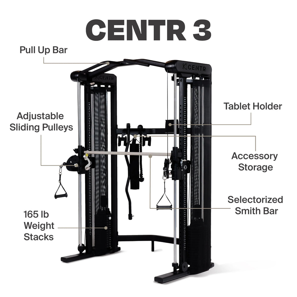 Home Gym Functional Trainer with Smith Bar B458002