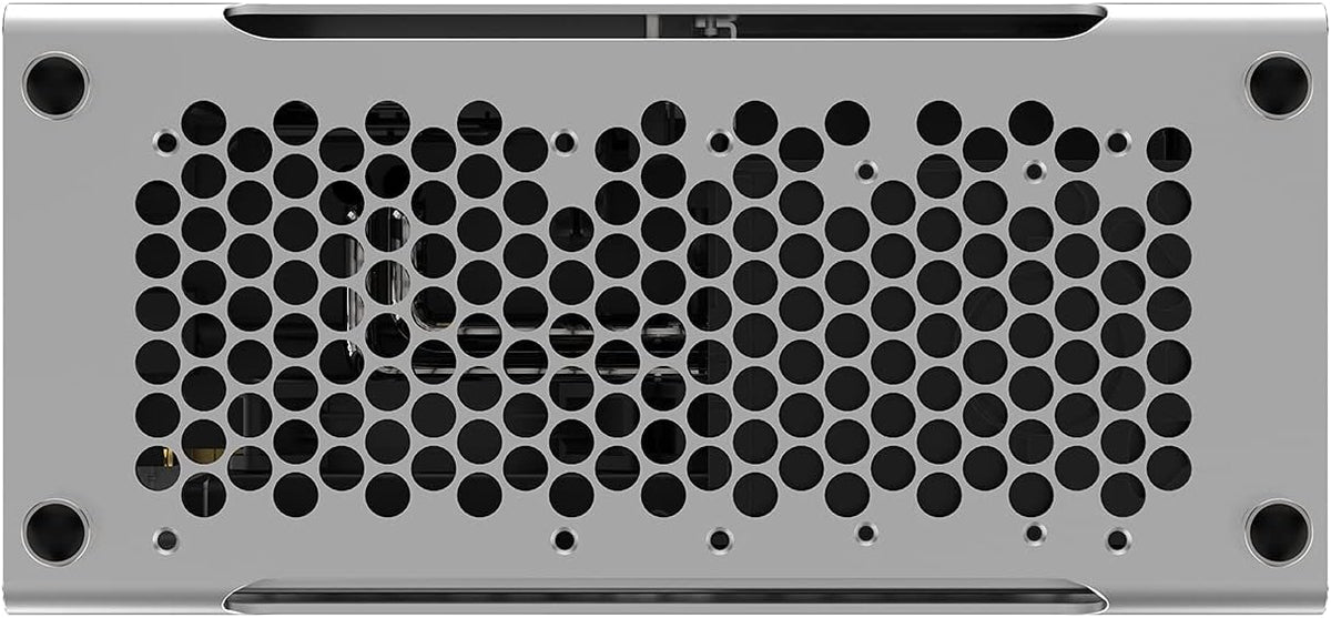 Mini ITX Aluminum Computer Case with Tempered Glass Z5181