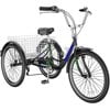 20/24/26 inch 7 Speed Adult Tricycle with Basket Z384926
