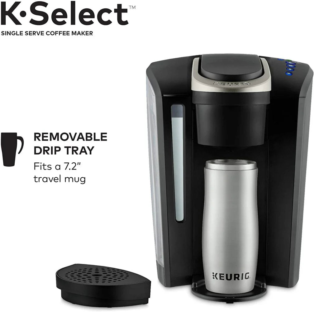 Single Serve K-Cup Pod Coffee Maker, Matte Black N30930