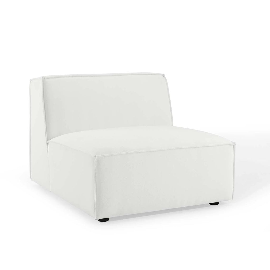 White 6-Piece Fabric Sectional Sofa G940