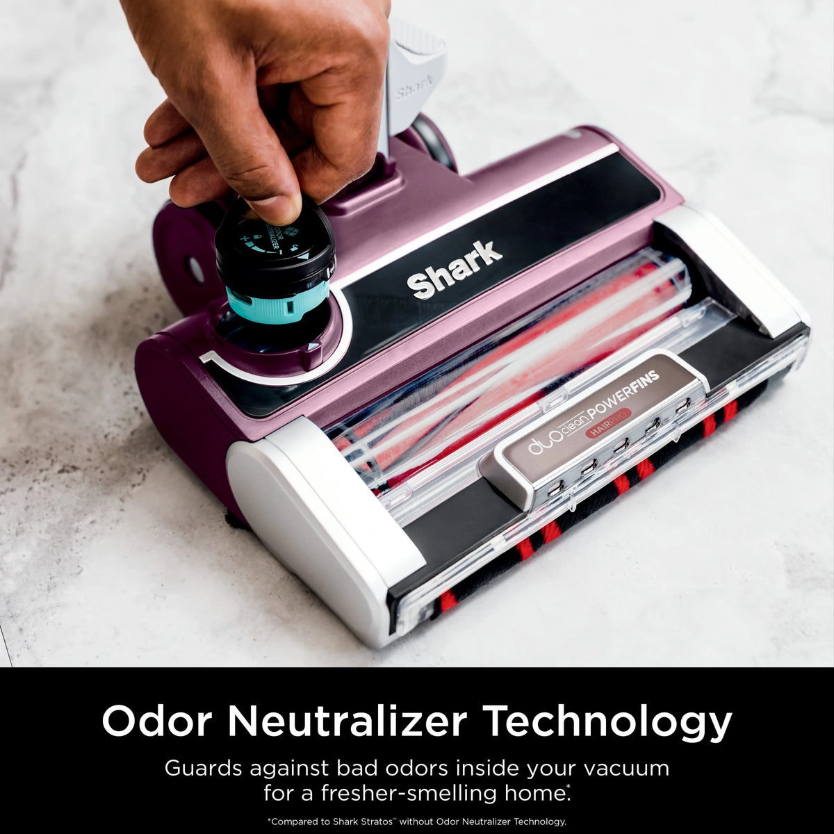 Corded Stick Vacuum with Self-Cleaning Brushroll L54130