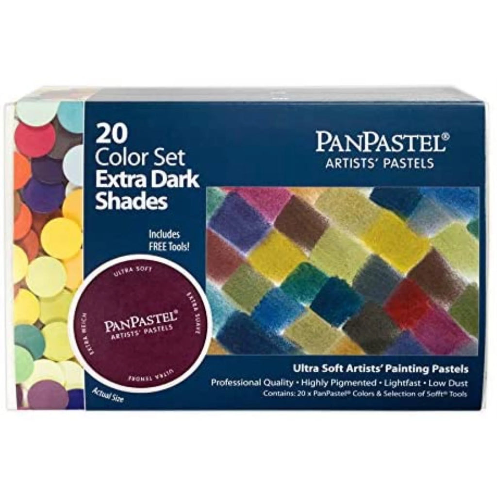 PanPastel Set 20-Colors Extra Dark Shades G4871