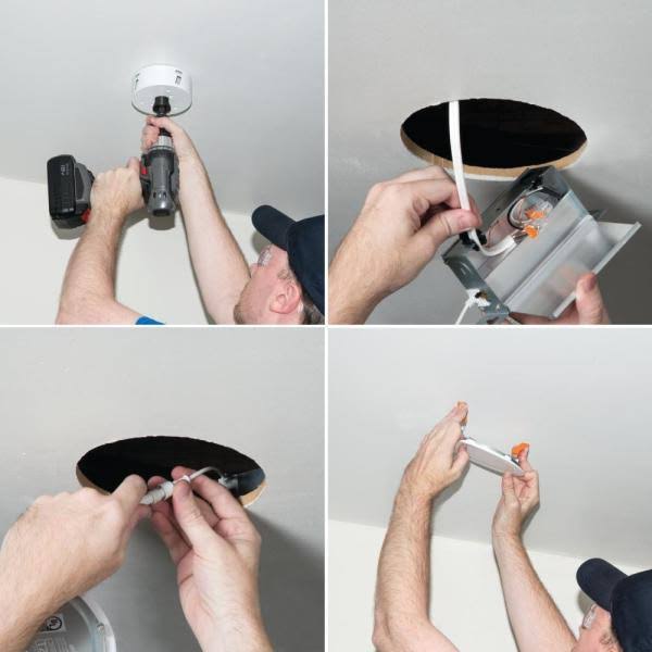 6 in. Color Selectable Canless Recessed LED Kit 2-Pack with Smart Dimmer Z3098