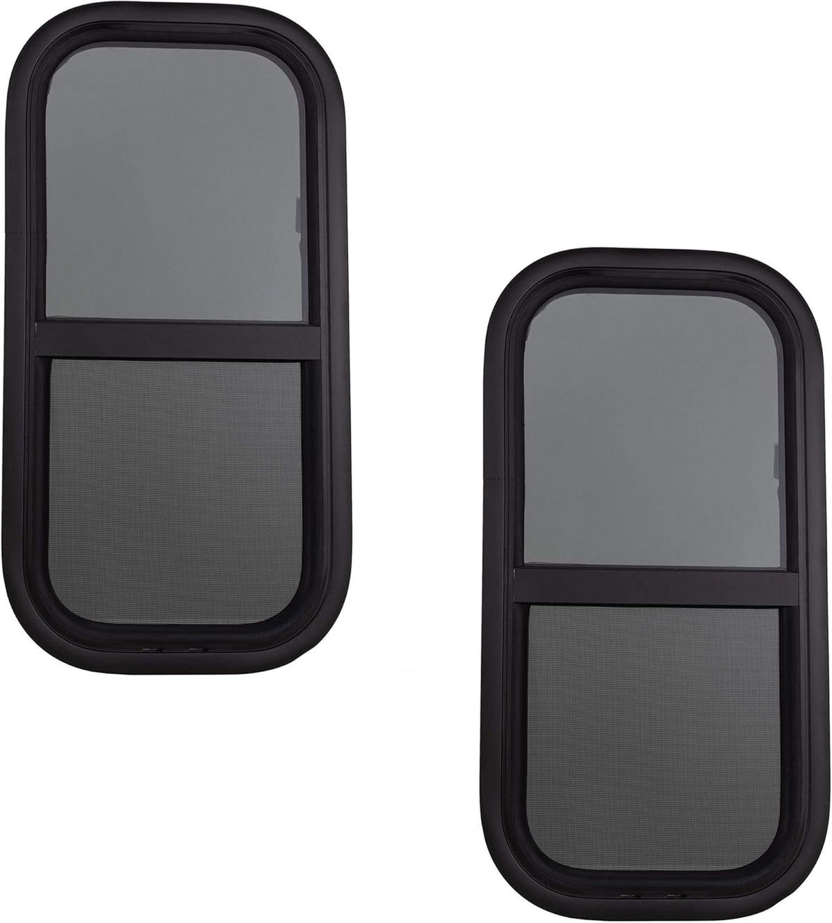RV Window 12 W x 24 H Vertical Slide 2 Windows F45812