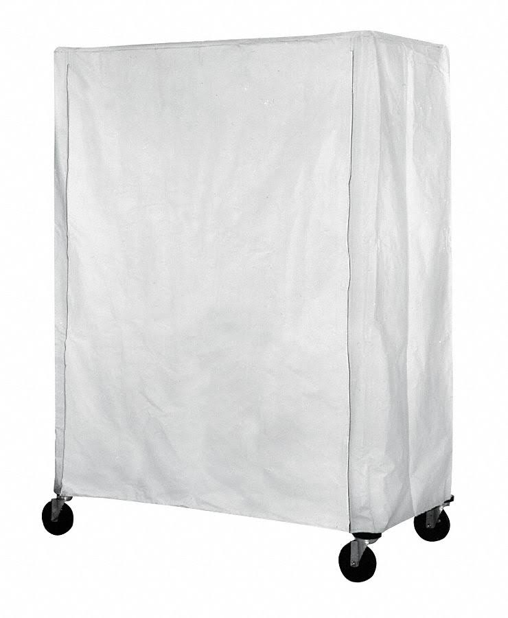 White Polyester Cart Cover P6951