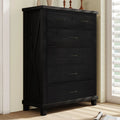 Solid Pine Wood Six-Drawer Chest K306741