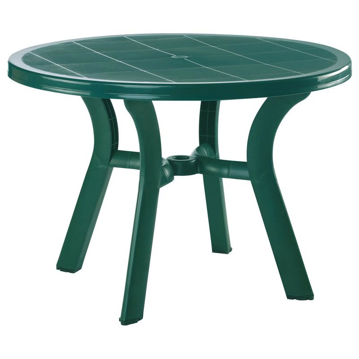 White 5 Piece Resin Patio Table and 4 Chairs V397