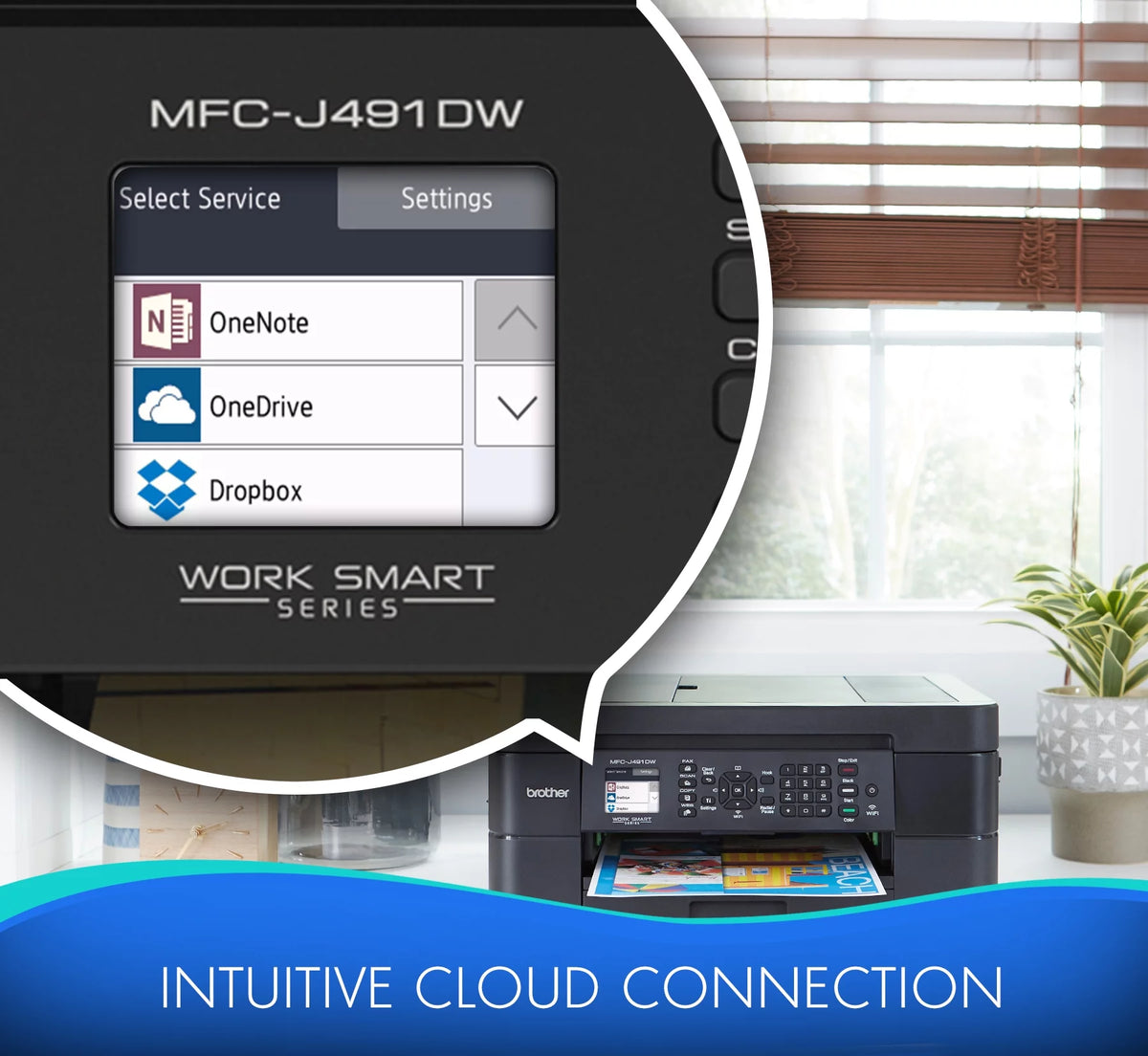 Wireless All-in-One Inkjet Printer C3074