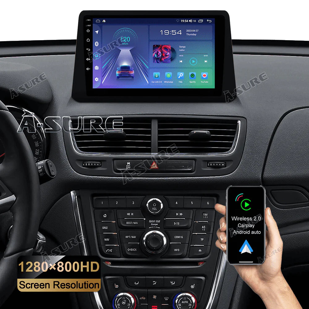 2+32GB Android 12 Car Stereo Radio with Wireless CarPlay Android Auto GPS H247