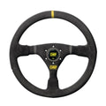 Black Suede Steering Wheel P3858
