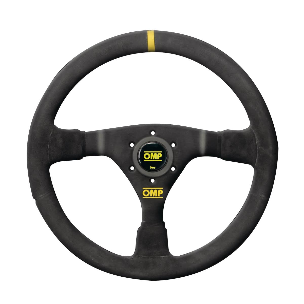 Black Suede Steering Wheel P3858