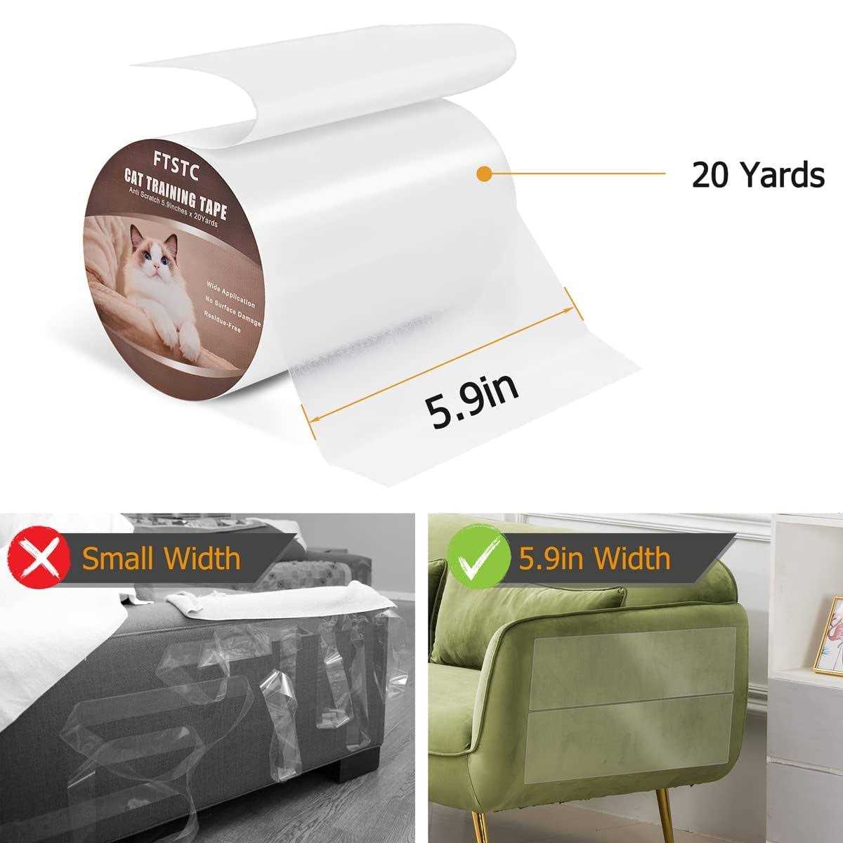 5.9in Clear Self-Adhesive Furniture Protectors X574926