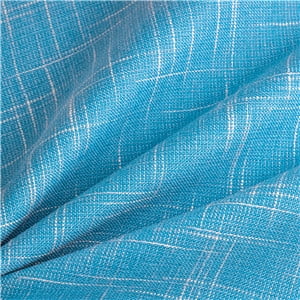 Lake Blue Striped Polyester Blend Throw Pillow, 2 Count T989235
