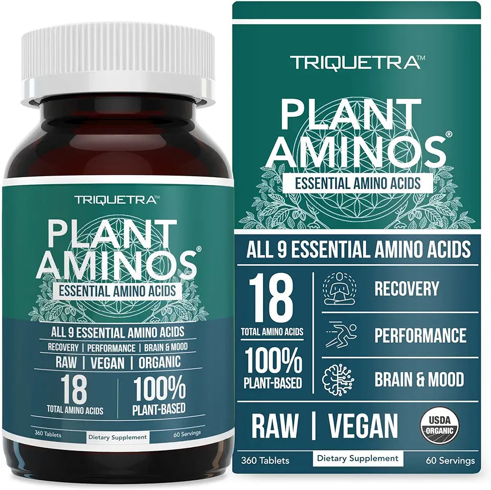 Plant-Based Essential Amino Acids 360 Tablets D27815