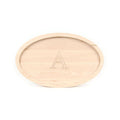 Oval Maple Wood Carving Board with Juice Well H365