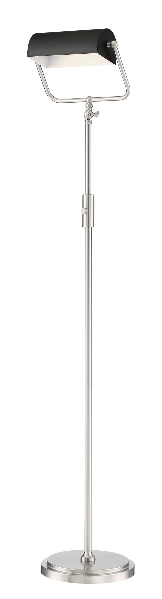 Brushed Nickel LED Floor Lamp L99333