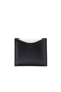 Black Refillable Leather Compact Case D77347