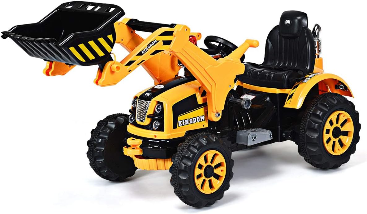 12V Battery Powered Kids Ride On Excavator I703640
