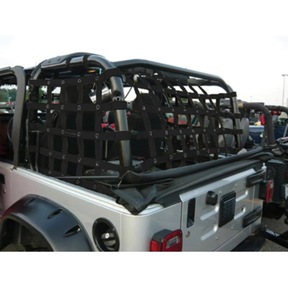 Jeep Wrangler Rear Cargo Netting F7197