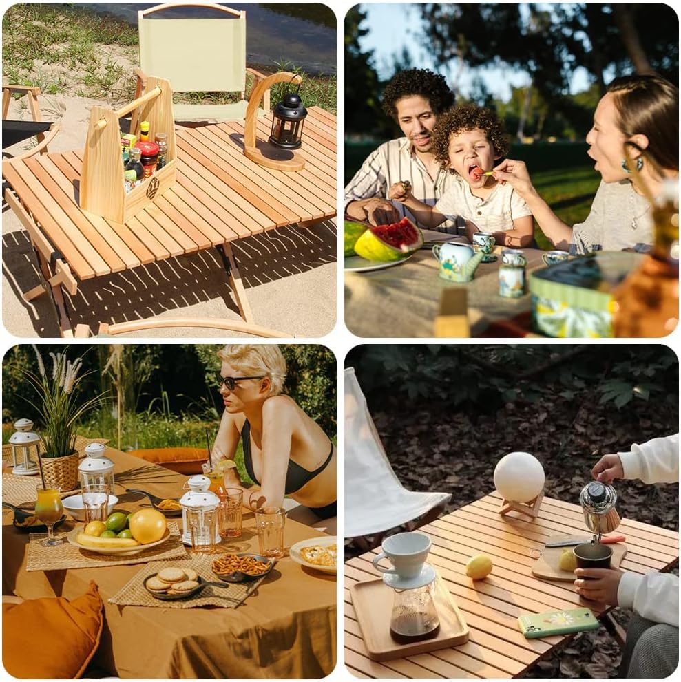 Low Folding Picnic Table with Carry Bag M63714