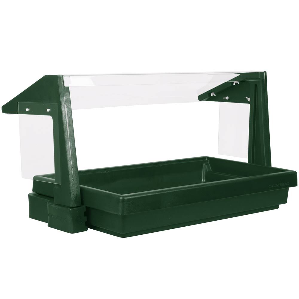 Green 48 inch Table Top Buffet Bar with Sneeze Guard D42299