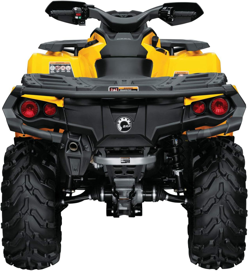 Black ATV Rear Bumper E917180