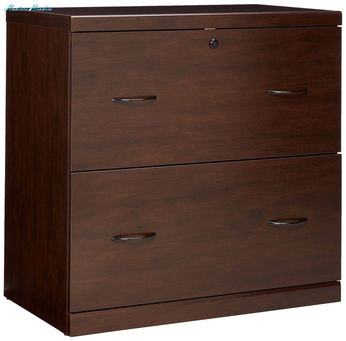 Espresso 2 Drawer Lateral Filing Cabinet B489
