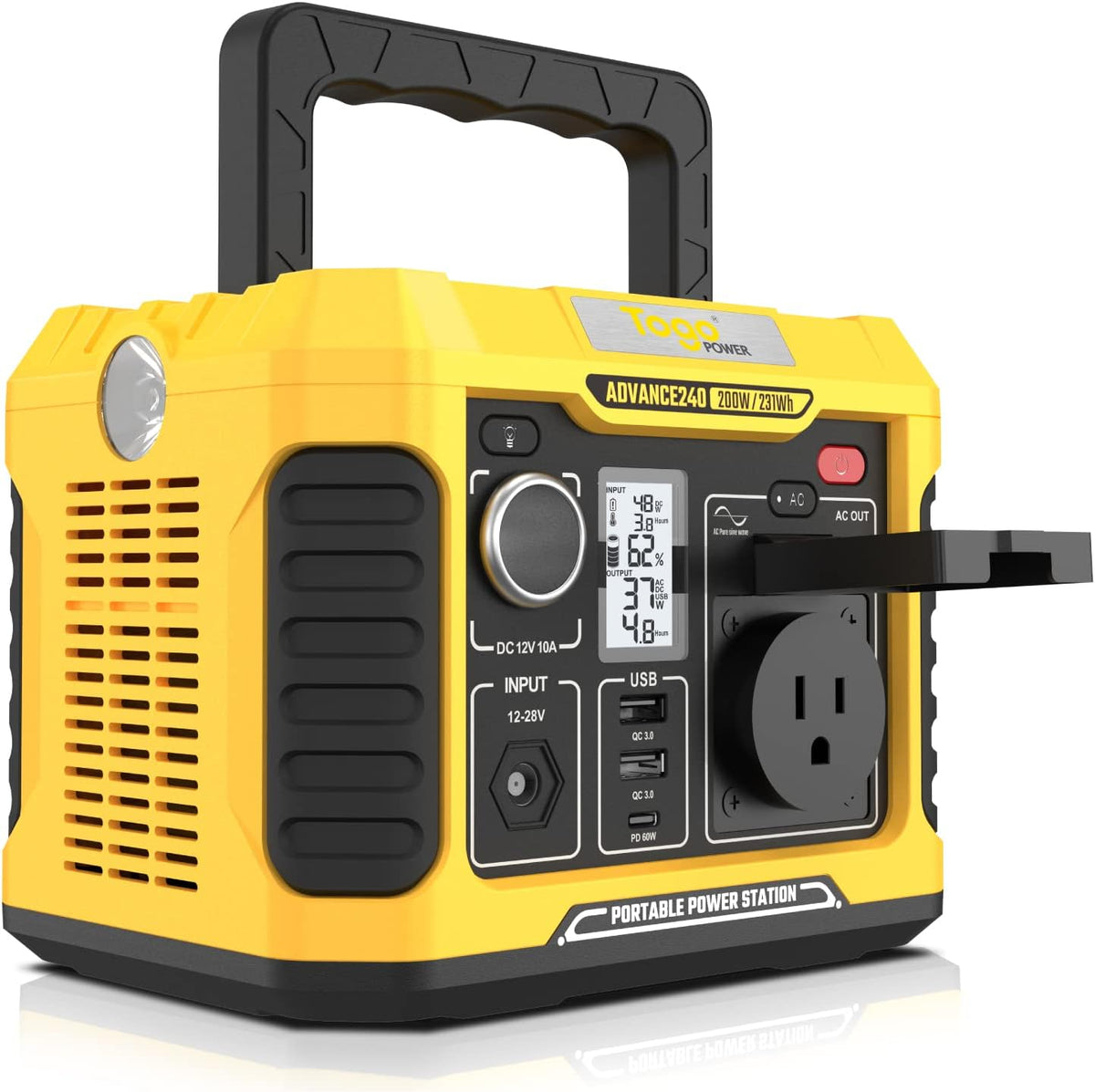 Portable Power Station 231Wh 200W N636