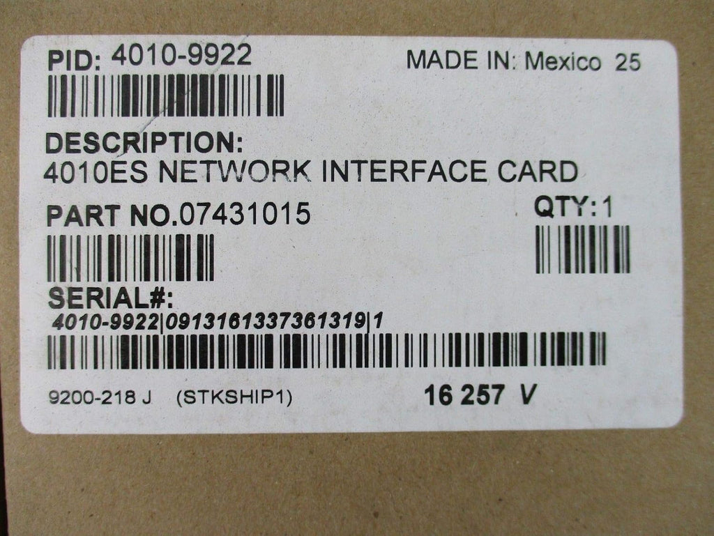 Network Interface Card H836