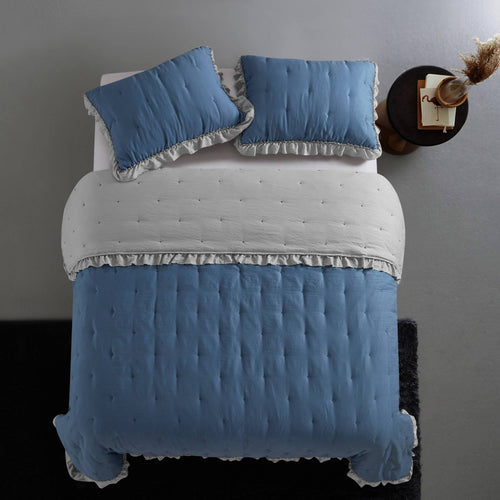 3 Piece Microfiber Quilt Set Z81412