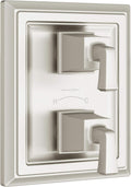 Two-Handle Thermostat Shower Valve Trim Kit Polished Chrome Y4079