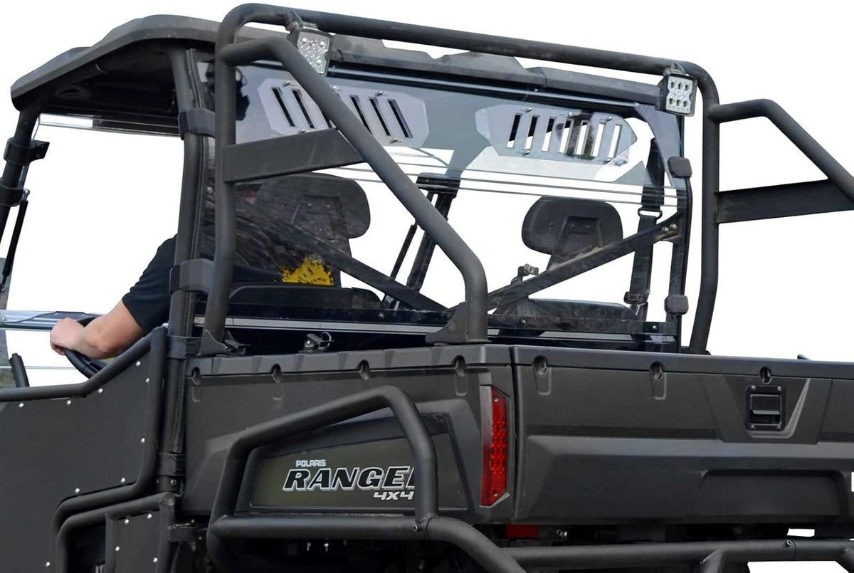 Heavy Duty Rear Vented Windshield 1/4 Thick Polycarbonate D364
